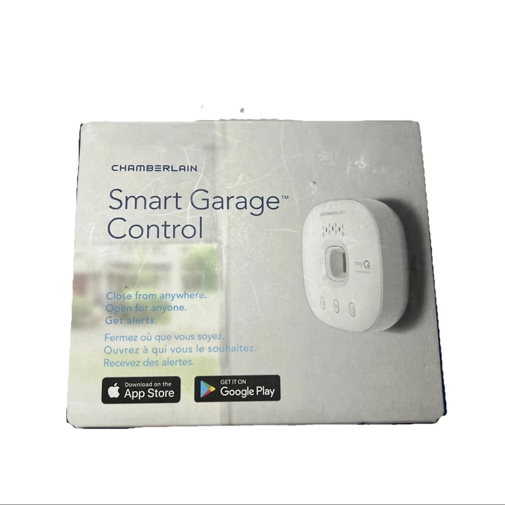 Chamberlain MyQ Wireless Smart Garage Hub & Controller White, myQ-G040 Open Box